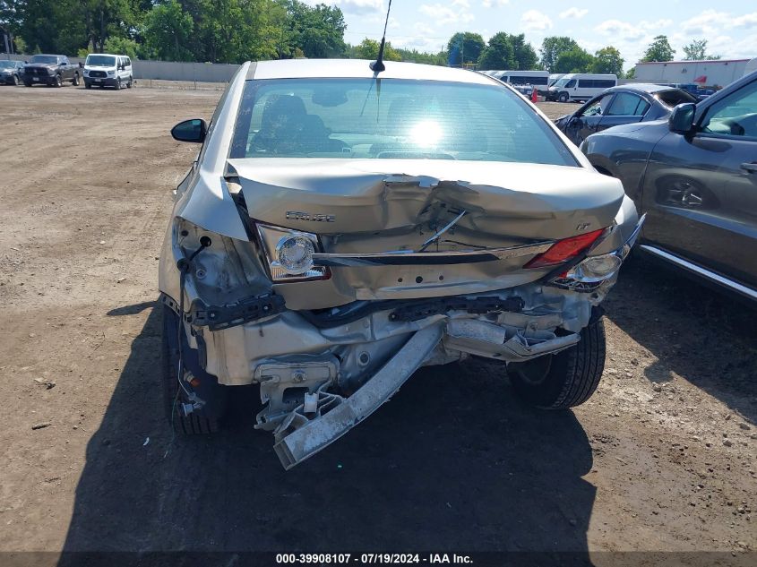 2013 Chevrolet Cruze Lt VIN: 1G1PC5SB1D7185991 Lot: 39908107