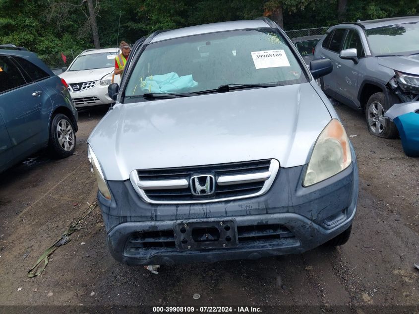 2004 Honda Cr-V Lx VIN: SHSRD78404U230536 Lot: 39908109