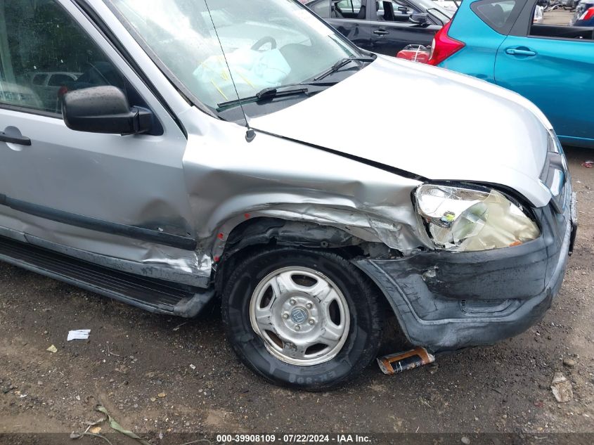 2004 Honda Cr-V Lx VIN: SHSRD78404U230536 Lot: 39908109