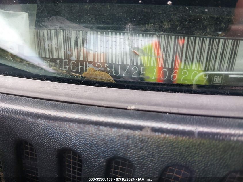 2002 Chevrolet Silverado 2500Hd Lt VIN: 1GCHK23U72F106209 Lot: 39908139