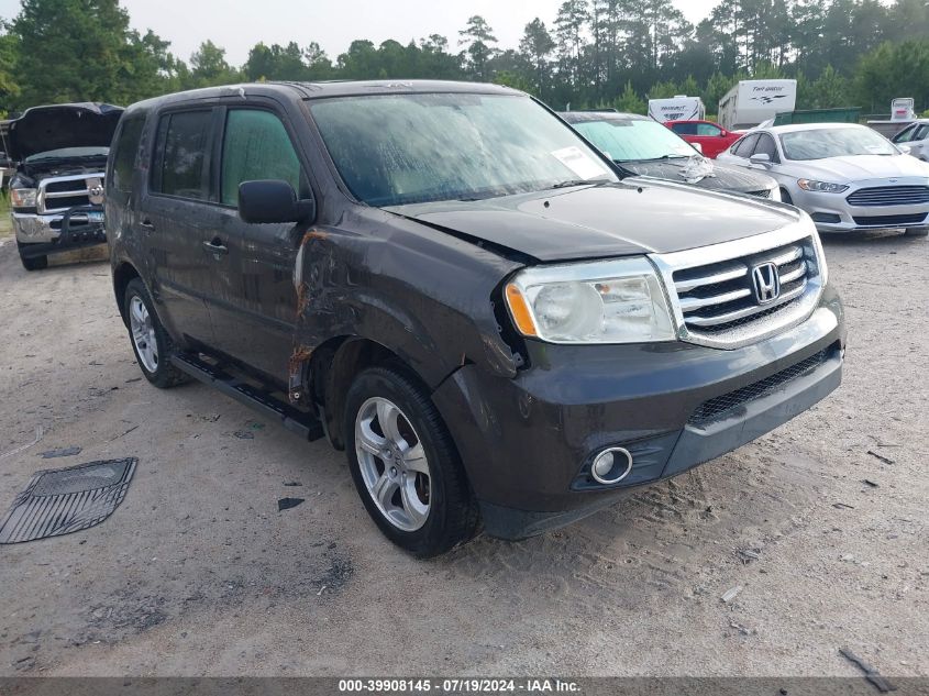 2013 Honda Pilot Exl VIN: 5FNYF3H52DB005324 Lot: 39908145