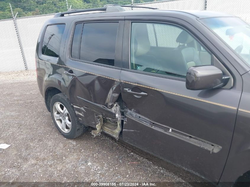 2012 Honda Pilot Ex VIN: 5FNYF4H48CB057603 Lot: 39908155