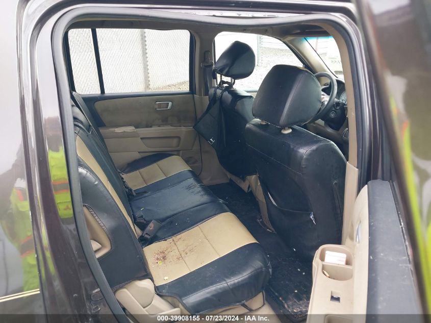 2012 Honda Pilot Ex VIN: 5FNYF4H48CB057603 Lot: 39908155