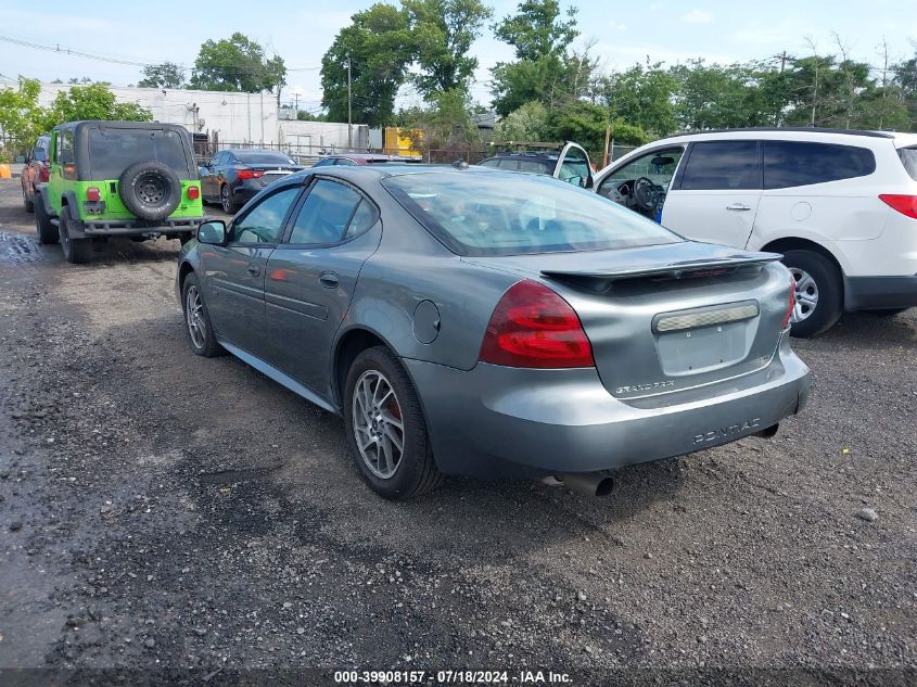 2005 Pontiac Grand Prix Gtp VIN: 2G2WR544651167456 Lot: 39908157