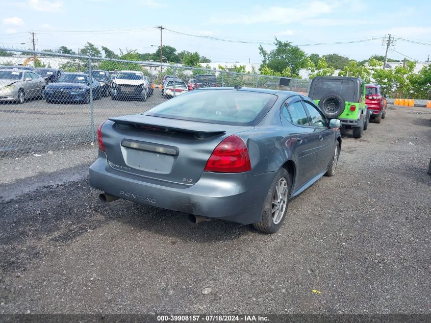 2005 Pontiac Grand Prix Gtp VIN: 2G2WR544651167456 Lot: 39908157