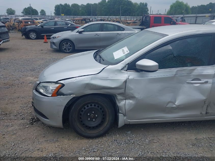 2015 Nissan Sentra S VIN: 3N1AB7AP5FY280177 Lot: 39908160