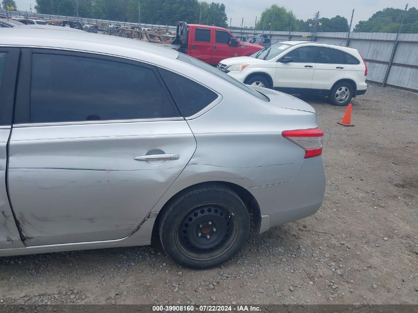 2015 Nissan Sentra S VIN: 3N1AB7AP5FY280177 Lot: 39908160