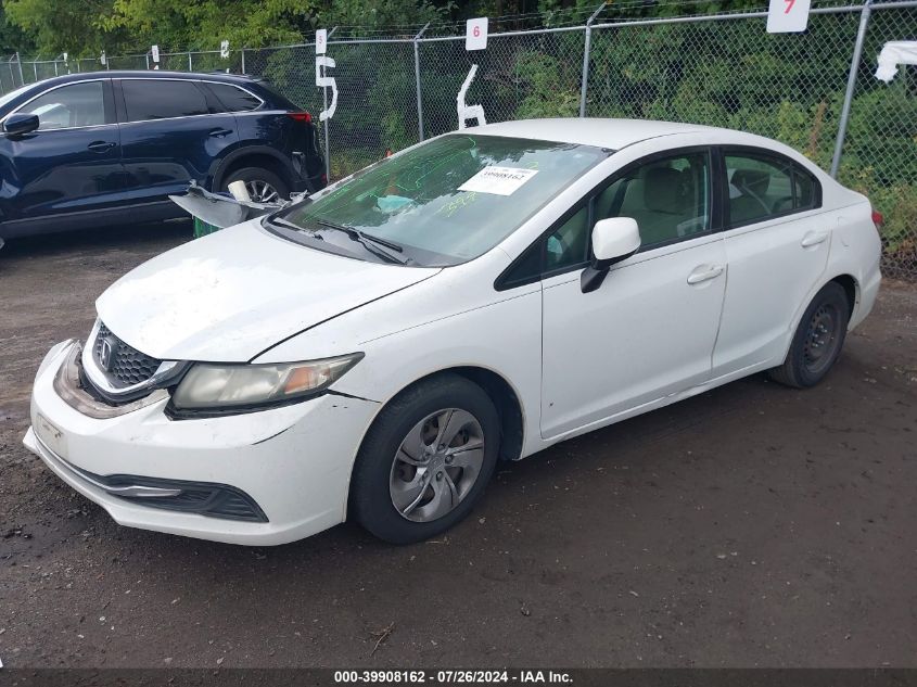 19XFB2F51DE092459 2013 Honda Civic Lx