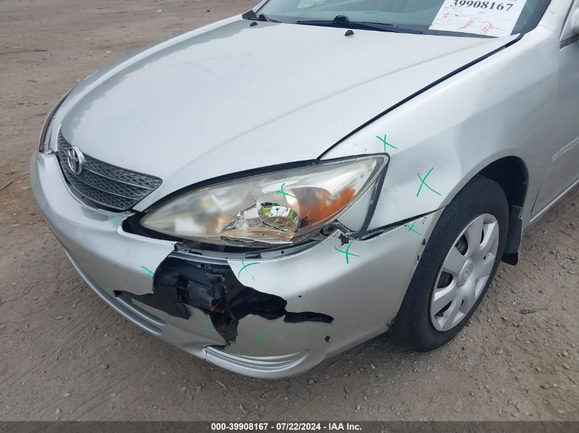 2003 Toyota Camry Le VIN: 4T1BE32K63U716324 Lot: 39908167