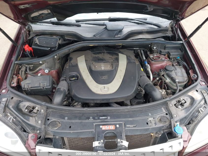 2008 Mercedes-Benz Ml 350 4Matic VIN: 4JGBB86E58A382743 Lot: 39908190