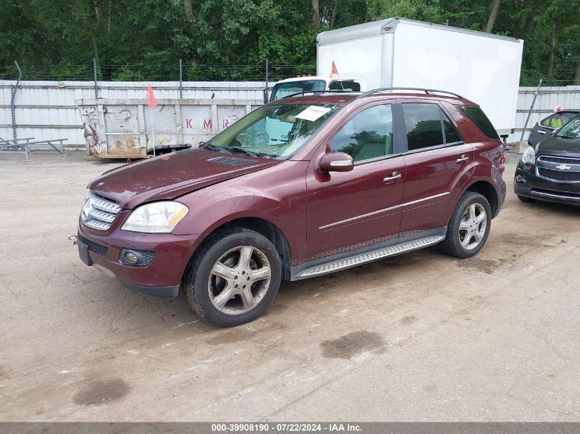2008 Mercedes-Benz Ml 350 4Matic VIN: 4JGBB86E58A382743 Lot: 39908190