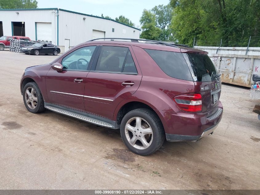 2008 Mercedes-Benz Ml 350 4Matic VIN: 4JGBB86E58A382743 Lot: 39908190