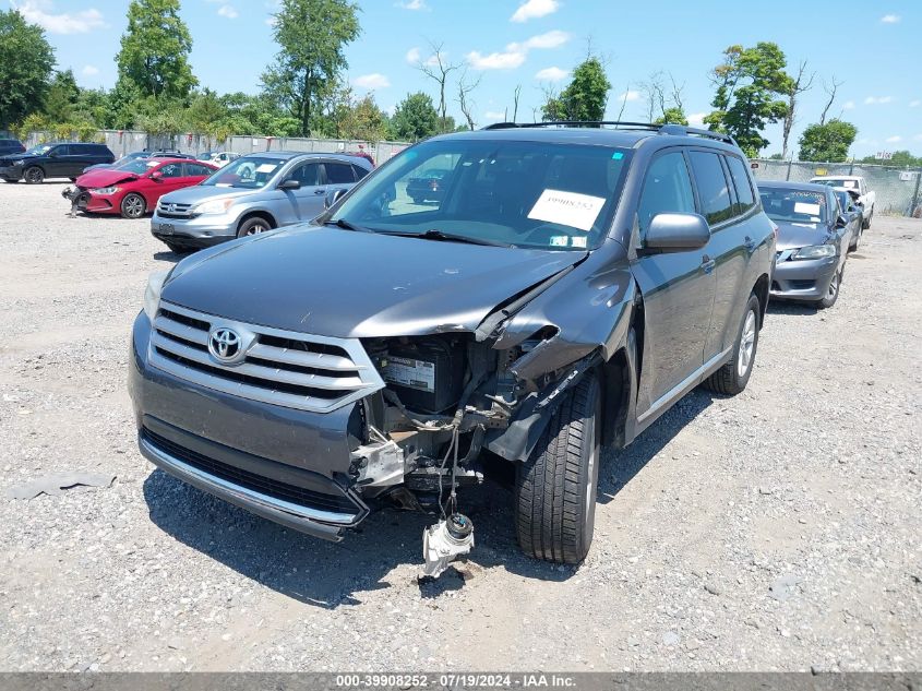 2012 Toyota Highlander Se V6 VIN: 5TDBK3EH5CS172867 Lot: 39908252