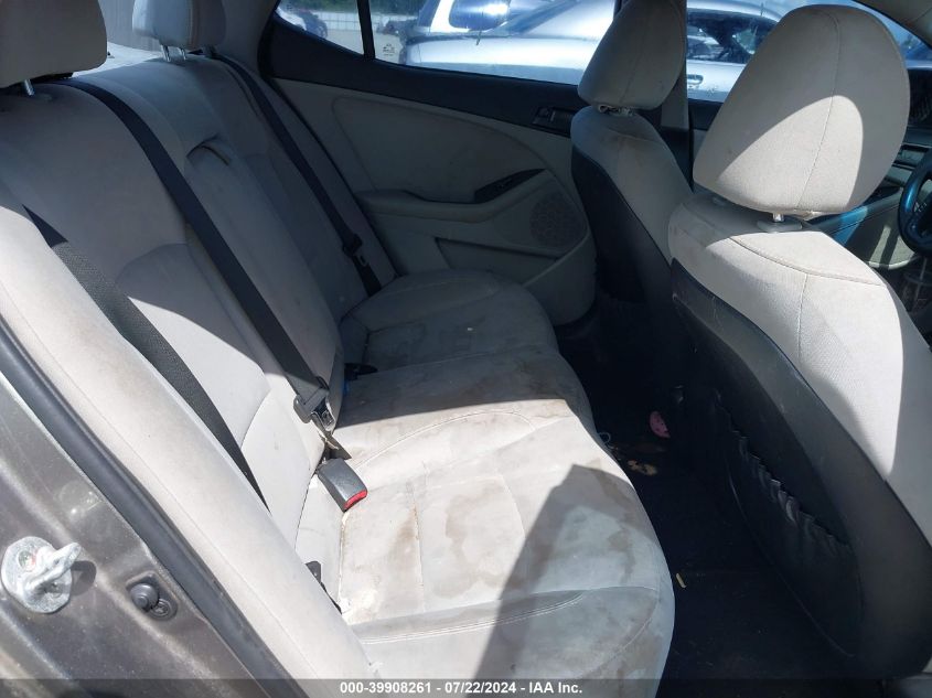 2013 Kia Optima Lx VIN: 5XXGM4A75DG159784 Lot: 39908261