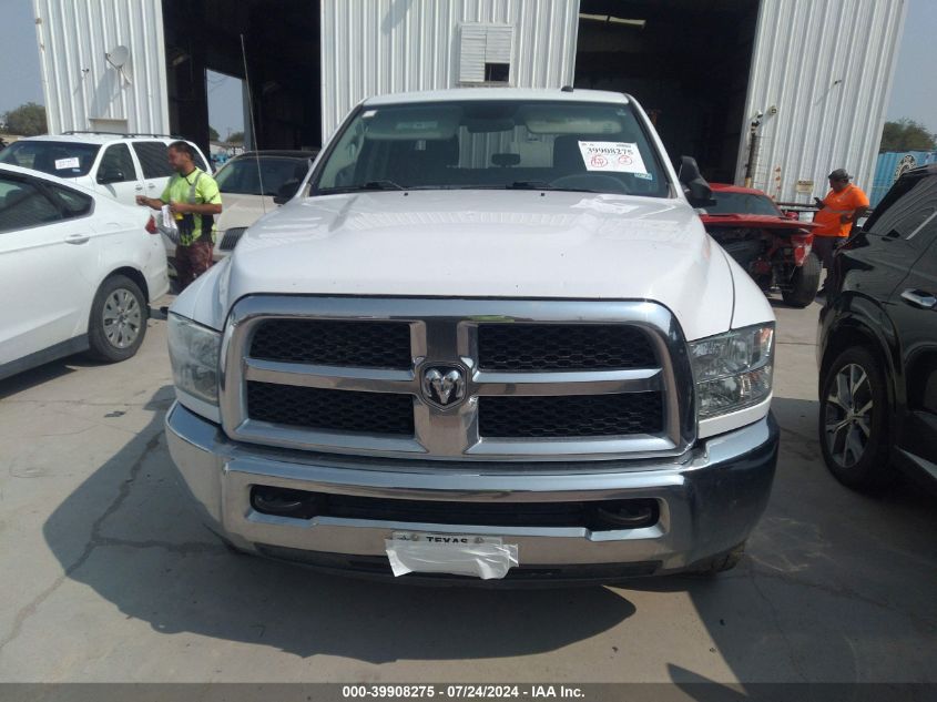 2018 Ram 2500 Tradesman 4X4 8' Box VIN: 3C6UR5HJ8JG378766 Lot: 39908275