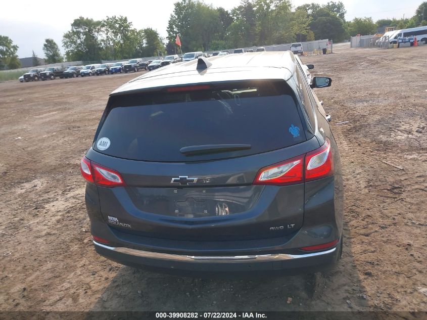 2020 Chevrolet Equinox Awd Lt 1.5L Turbo VIN: 2GNAXUEV8L6122166 Lot: 39908282