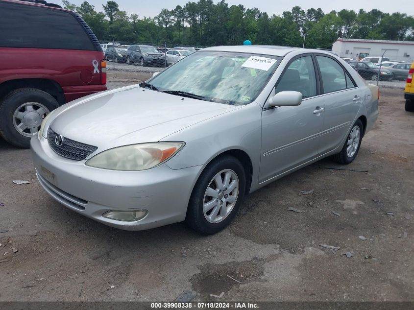 2004 Toyota Camry Xle VIN: 4T1BE30K34U279645 Lot: 39908338