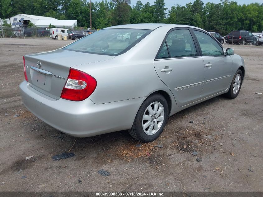 2004 Toyota Camry Xle VIN: 4T1BE30K34U279645 Lot: 39908338