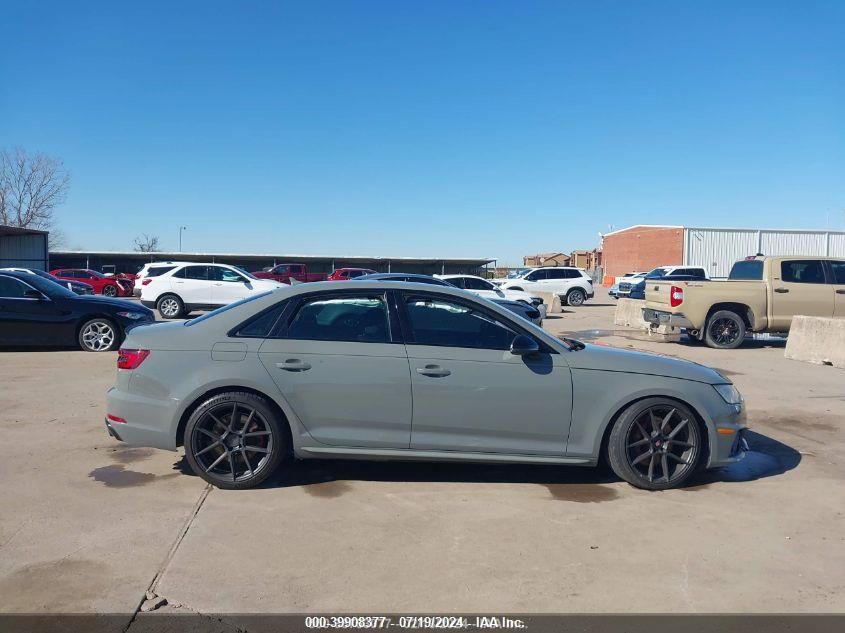 2019 Audi S4 3.0T Premium VIN: WAUB4AF48KA073351 Lot: 39908377