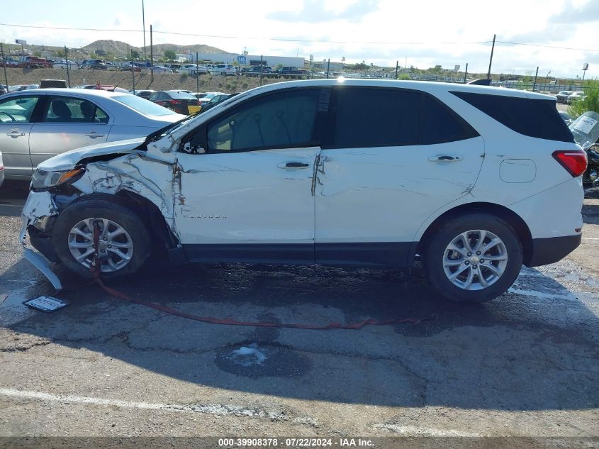 2019 Chevrolet Equinox Ls VIN: 3GNAXHEV1KS635332 Lot: 39908378