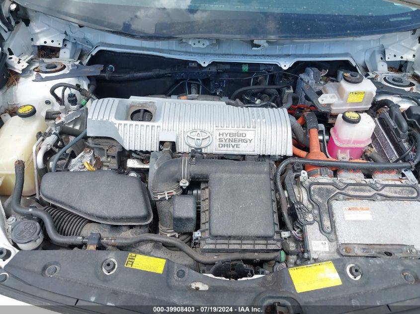 2011 Toyota Prius Three VIN: JTDKN3DUXB0296074 Lot: 39908403