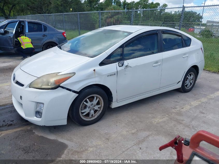 JTDKN3DUXB0296074 | 2011 TOYOTA PRIUS