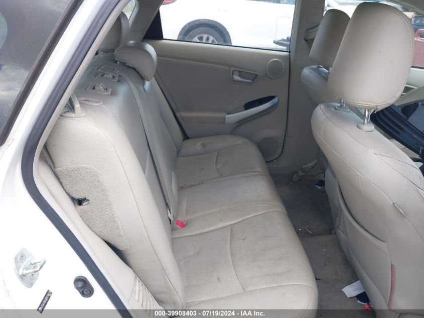 2011 Toyota Prius Three VIN: JTDKN3DUXB0296074 Lot: 39908403