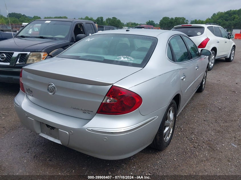 2005 Buick Lacrosse Cxl VIN: 2G4WD532X51199560 Lot: 43800572