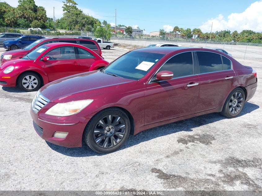 2009 Hyundai Genesis 3.8 VIN: KMHGC46E29U023040 Lot: 39908423