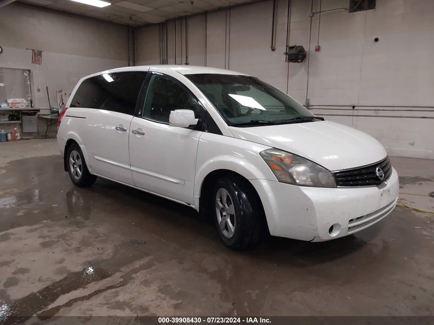 2008 Nissan Quest 3.5 VIN: 5N1BV28U38N100732 Lot: 39908430
