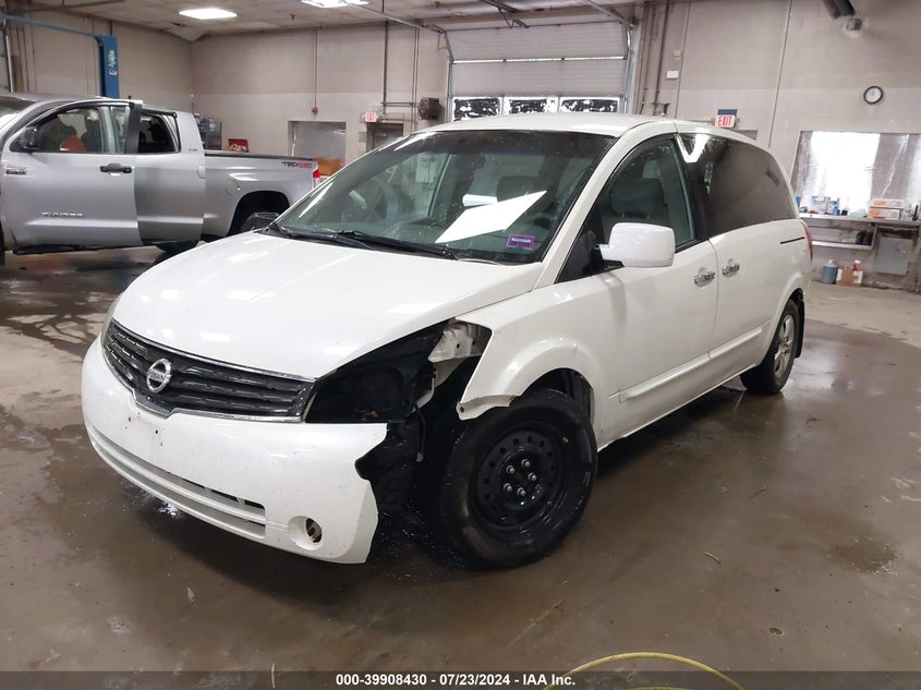 2008 Nissan Quest 3.5 VIN: 5N1BV28U38N100732 Lot: 39908430