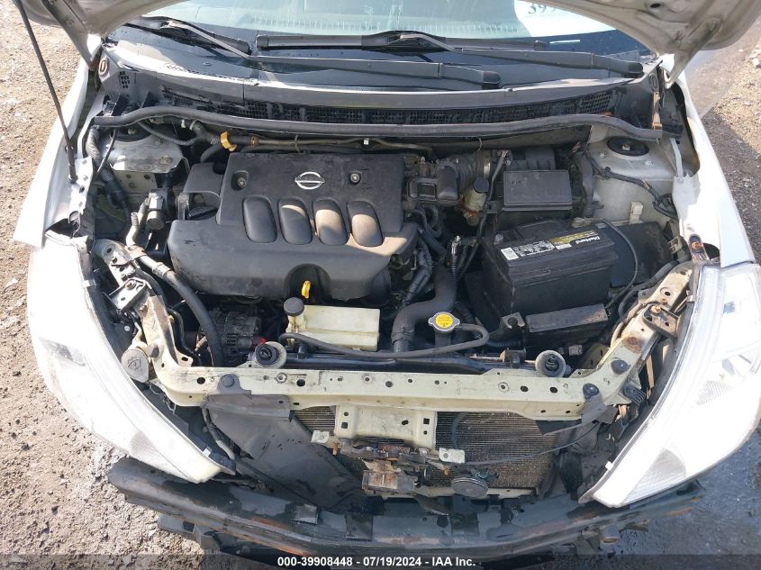 2011 Nissan Versa 1.8S VIN: 3N1BC1AP2BL389010 Lot: 39908448