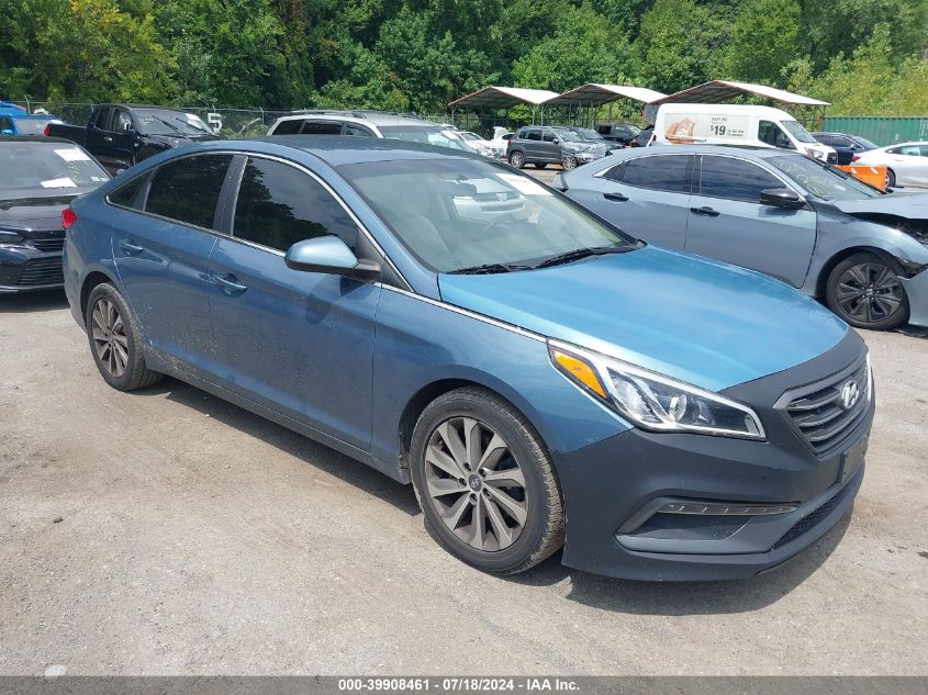 2015 Hyundai Sonata Se VIN: 5NPE24AF6FH166884 Lot: 39908461