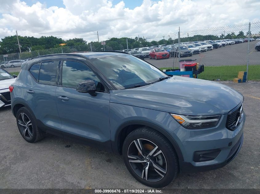 2021 Volvo Xc40 T4 R-Design VIN: YV4AC2HM2M2481651 Lot: 39908476