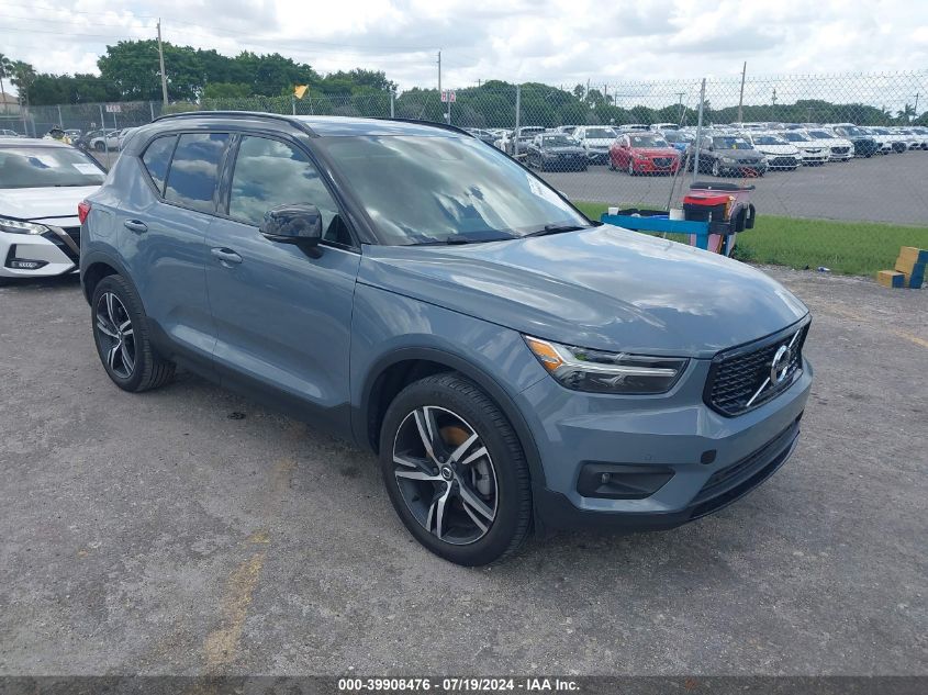 2021 Volvo Xc40 T4 R-Design VIN: YV4AC2HM2M2481651 Lot: 39908476