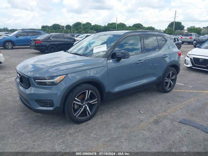 2021 Volvo Xc40 T4 R-Design VIN: YV4AC2HM2M2481651 Lot: 39908476