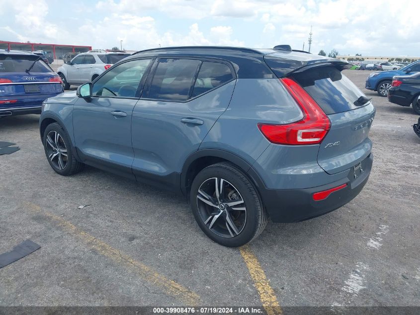 2021 Volvo Xc40 T4 R-Design VIN: YV4AC2HM2M2481651 Lot: 39908476