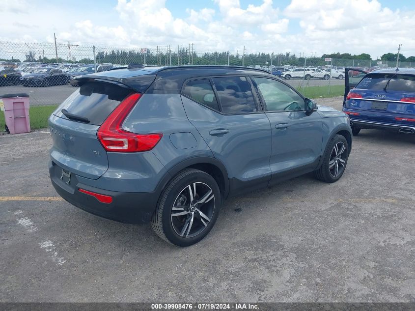 2021 Volvo Xc40 T4 R-Design VIN: YV4AC2HM2M2481651 Lot: 39908476