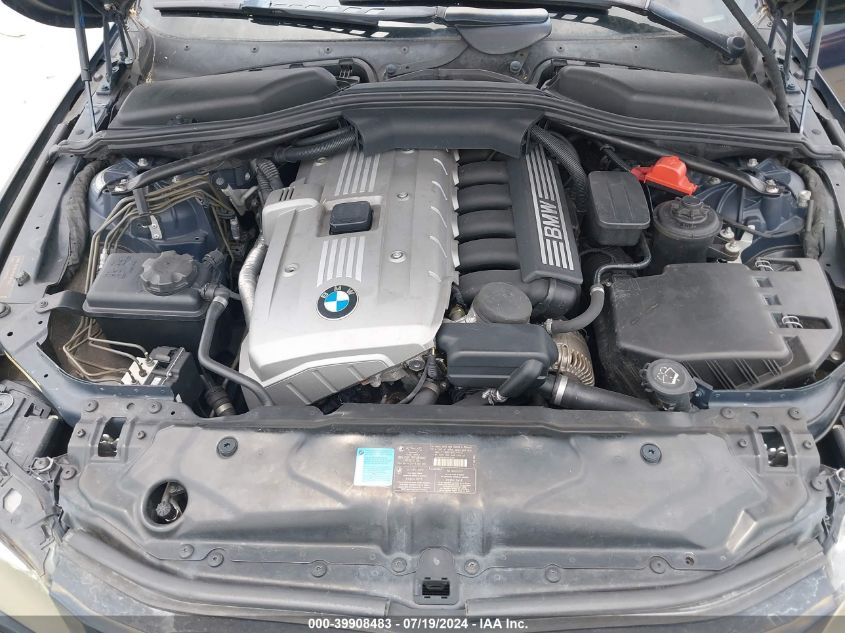 2006 BMW 530I VIN: WBANE73556CM38895 Lot: 39908483