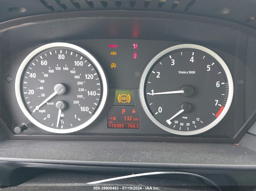 2006 BMW 530I VIN: WBANE73556CM38895 Lot: 39908483