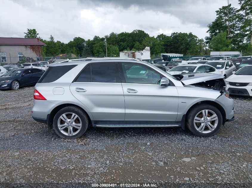 2012 Mercedes-Benz Ml 350 4Matic VIN: 4JGDA5HB1CA004358 Lot: 39908491