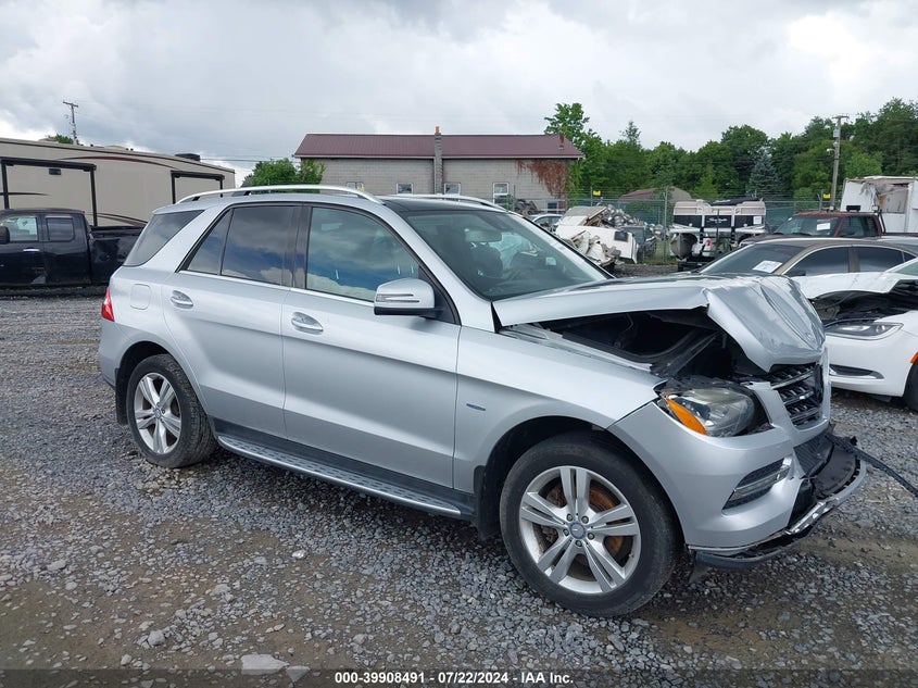 2012 Mercedes-Benz Ml 350 4Matic VIN: 4JGDA5HB1CA004358 Lot: 39908491