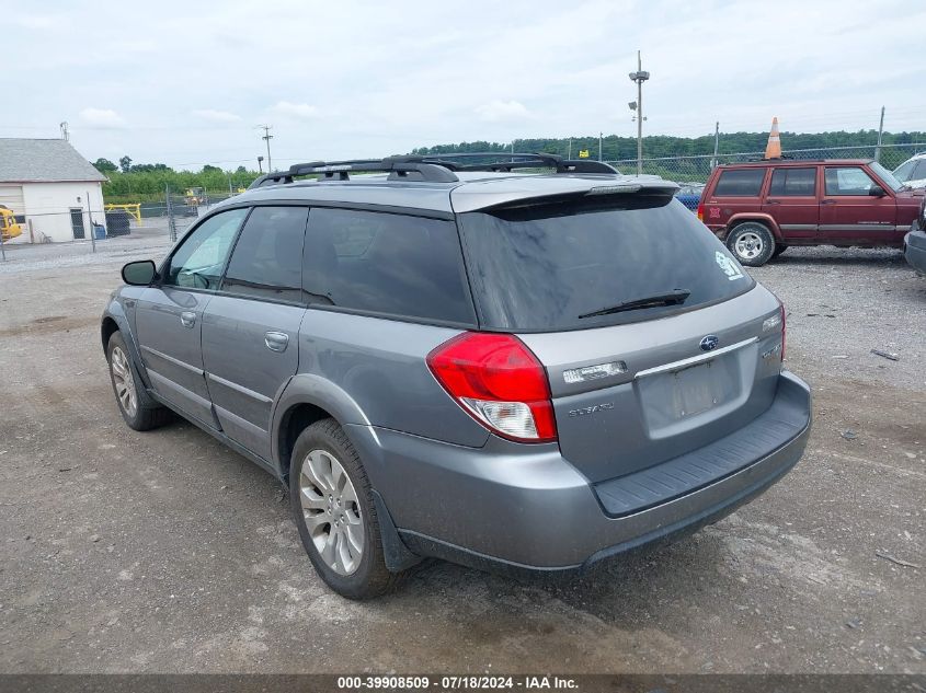 4S4BP66C997334598 | 2009 SUBARU OUTBACK