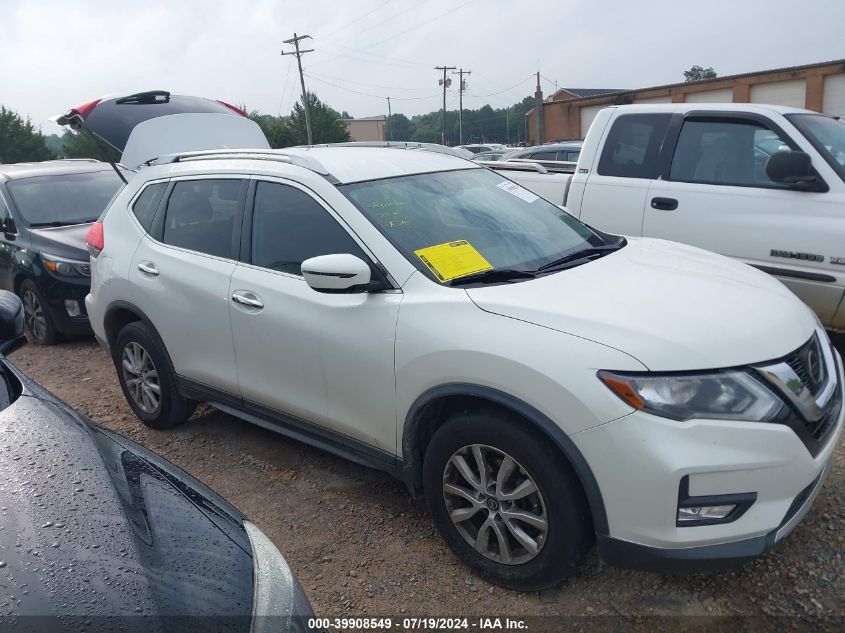 2017 Nissan Rogue Sv VIN: KNMAT2MT4HP610000 Lot: 39908549