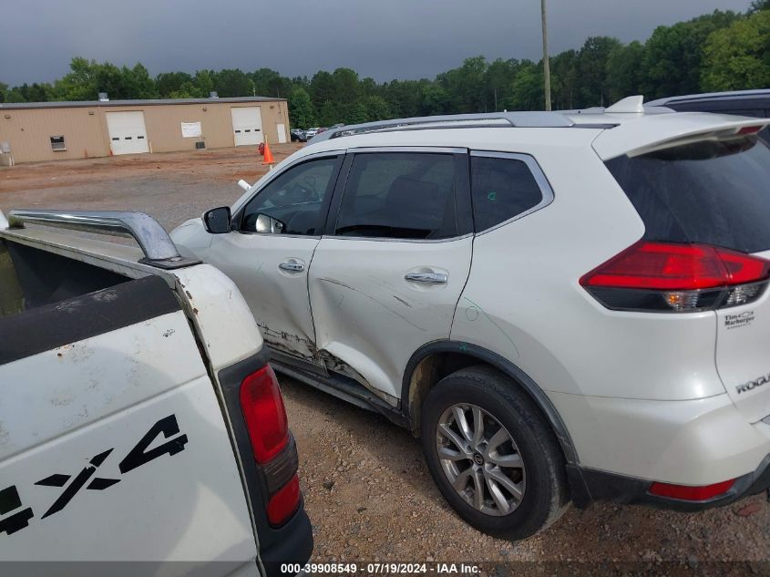 2017 Nissan Rogue Sv VIN: KNMAT2MT4HP610000 Lot: 39908549