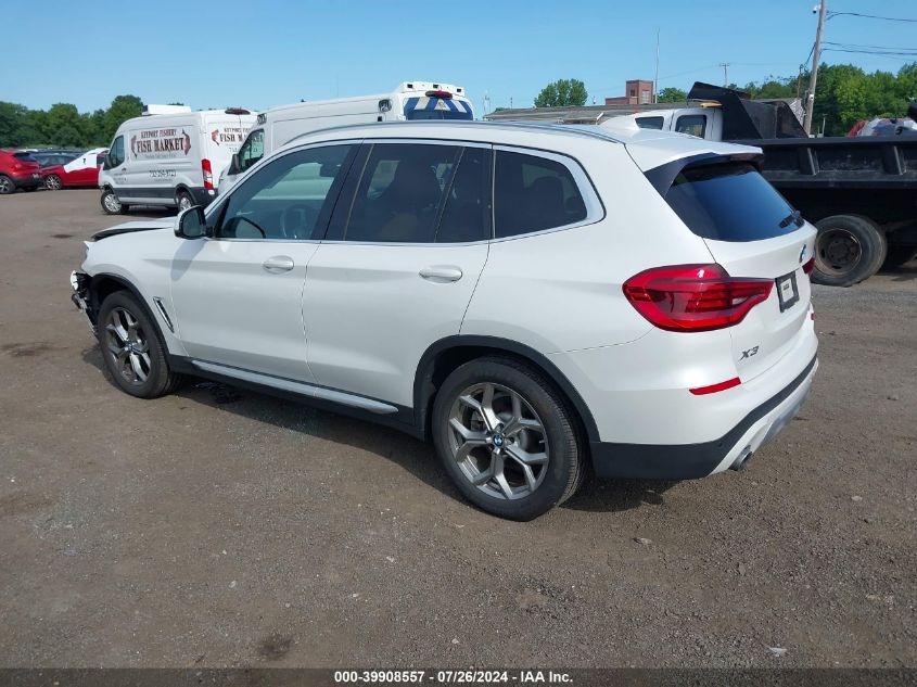 2020 BMW X3 XDRIVE30I - 5UXTY5C04L9D58668