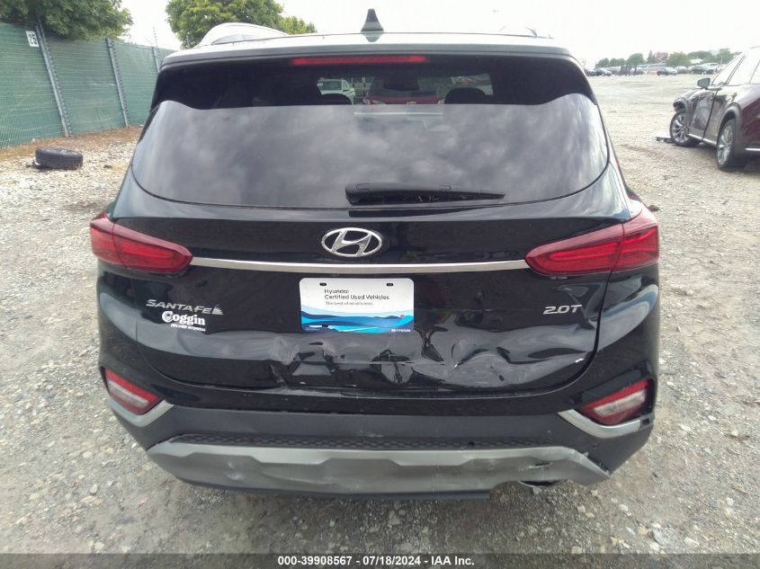 2020 Hyundai Santa Fe Sel 2.0T VIN: 5NMS33AA6LH135089 Lot: 39908567