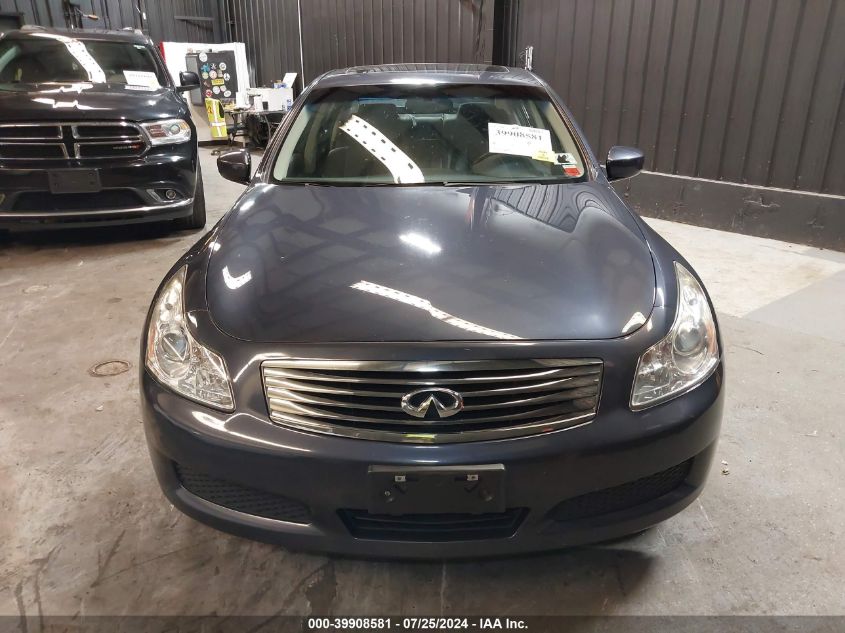 2009 Infiniti G37X VIN: JNKCV61F69M358695 Lot: 39908581