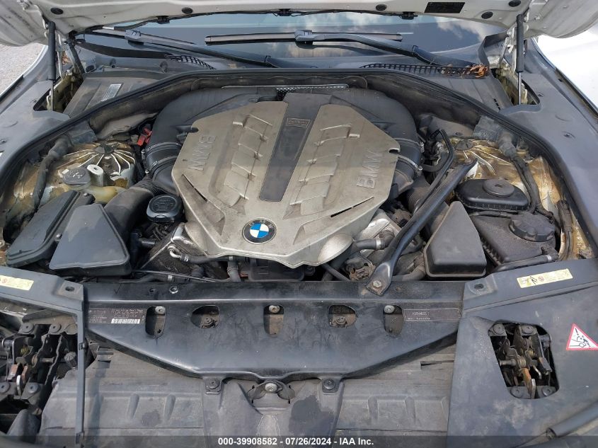 2009 BMW 750Li VIN: WBAKB835X9CY61977 Lot: 39908582