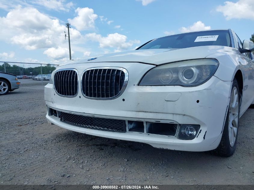 2009 BMW 750Li VIN: WBAKB835X9CY61977 Lot: 39908582